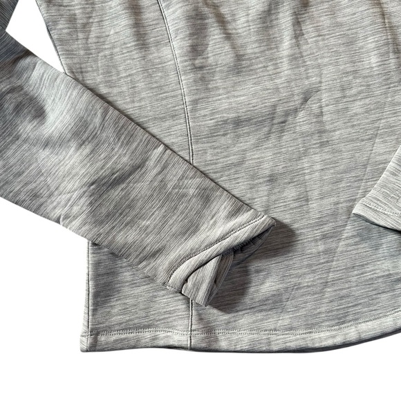 SPYDER heathered gray 1/4 zip pullover sweatshirt size Large - NWT! - Picture 2 of 6